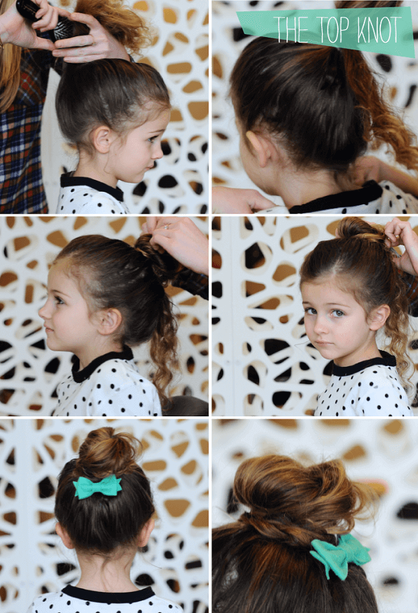 Xinh xắn với 7 kiểu tóc mẹ làm cho con gái 19