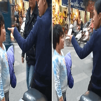 Hà Nội: Làm rơi đồ, bé gái bị mẹ đánh chửi thậm tệ giữa phố 8