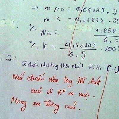 Bật cười với những lời phê "bá đạo" của các thầy cô giáo 6