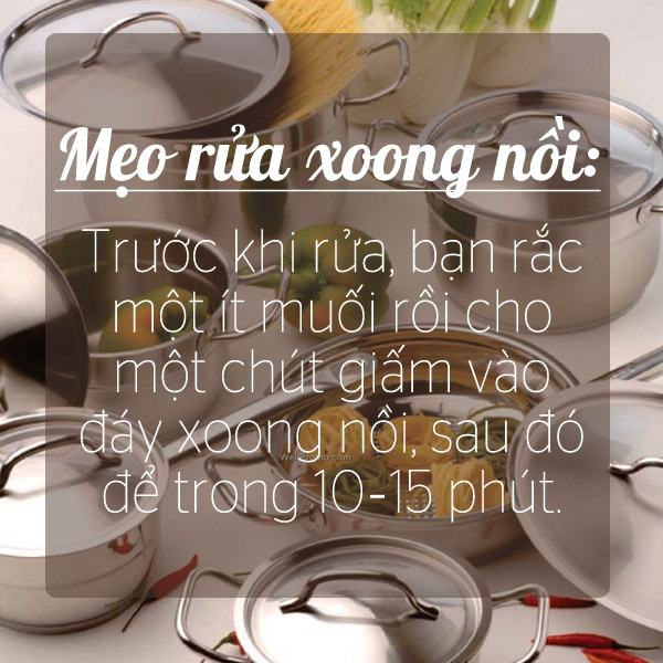 mẹo vặt từ giấm ăn