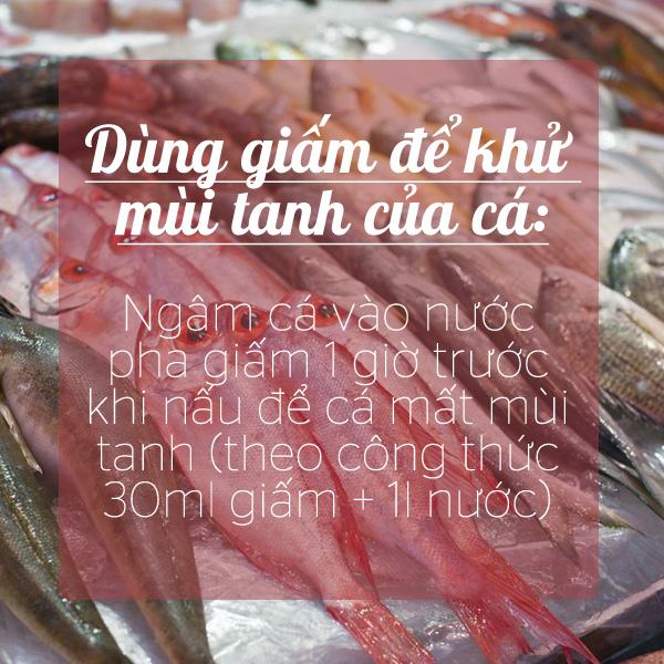 mẹo vặt từ giấm ăn