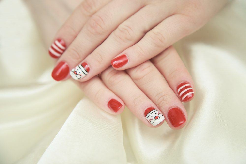 mẫu nail đẹp cho Noel