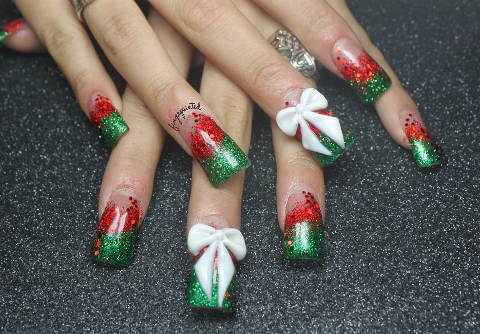 mẫu nail đẹp cho Noel