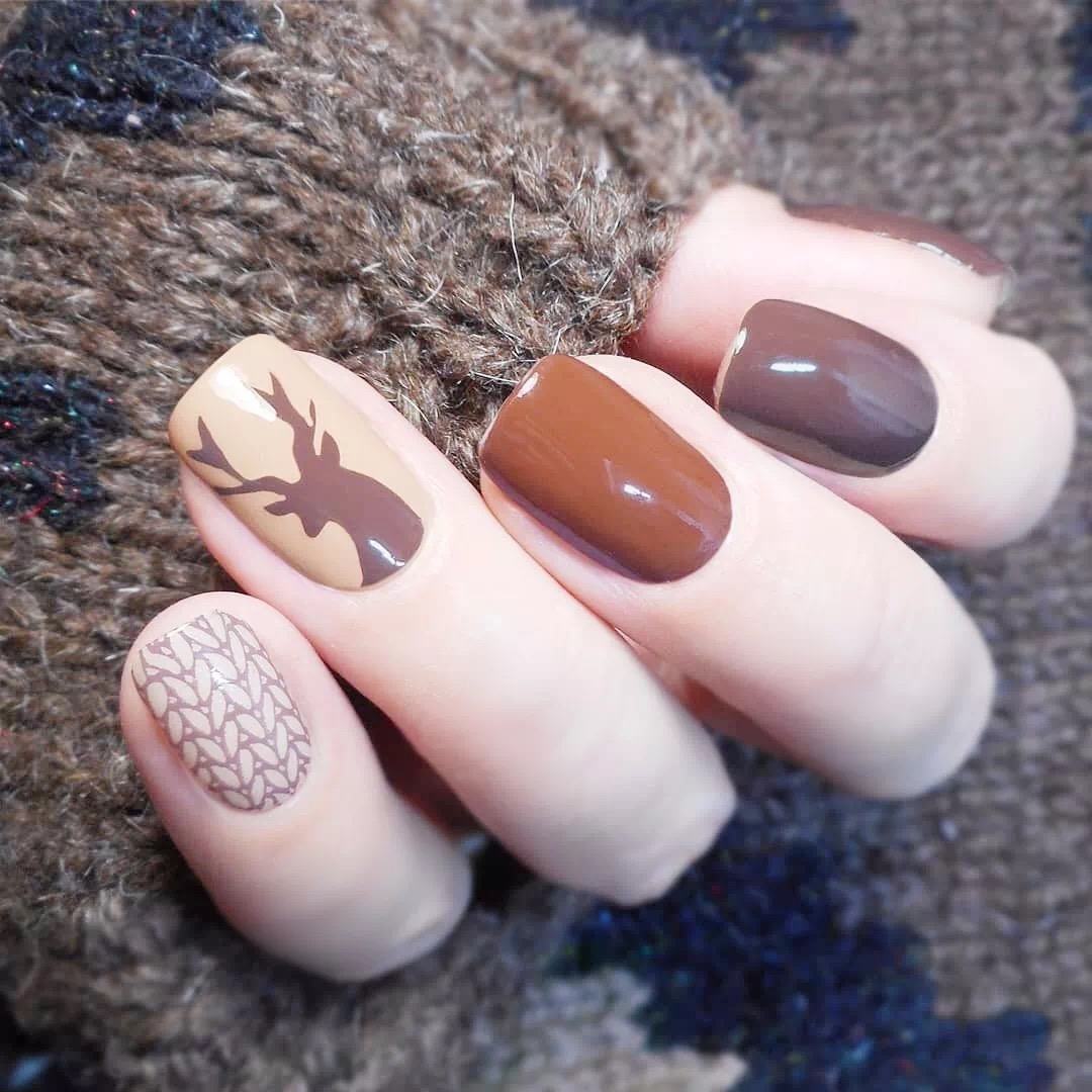 mẫu nail đẹp cho Noel