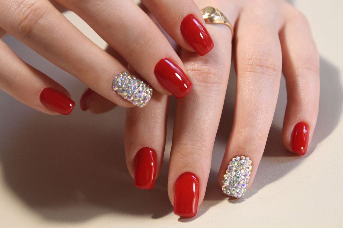 mẫu nail đẹp cho Noel