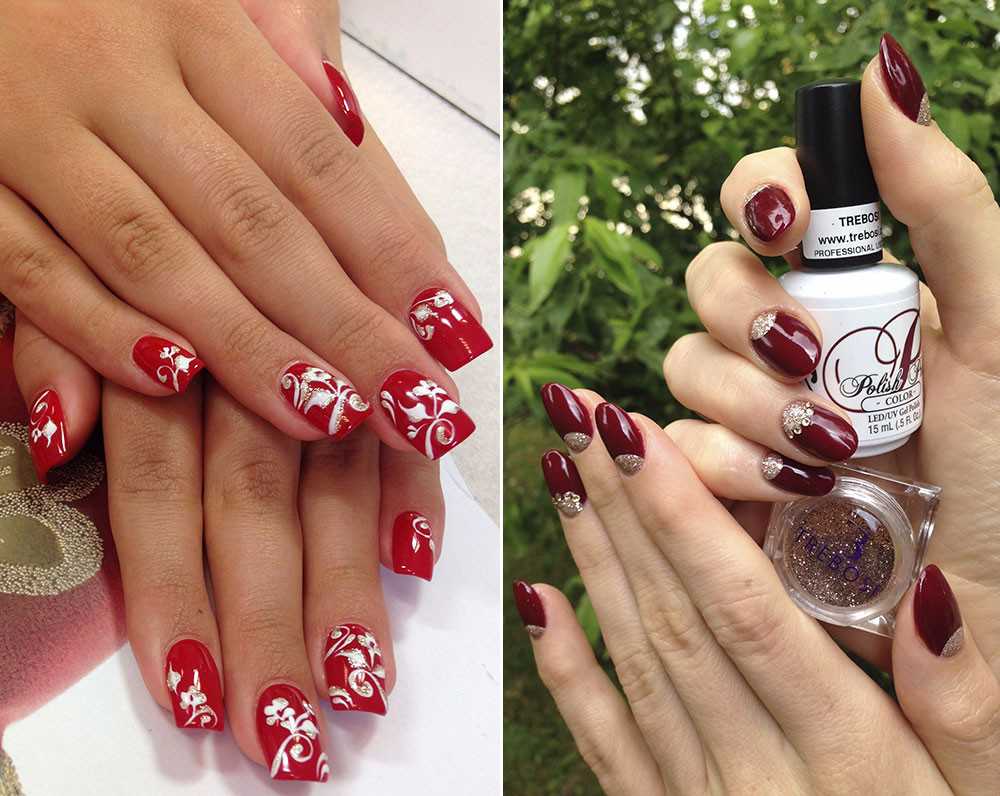 mẫu nail đẹp cho Noel