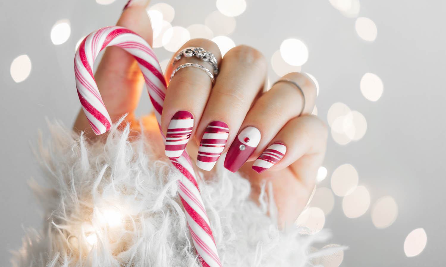 mẫu nail đẹp cho Noel