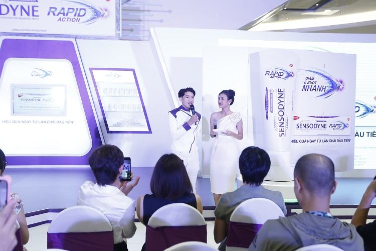 Chính thức ra mắt sản phẩm giảm nhanh ê buốt răng Sensodyne Rapid Action tại Việt Nam 7