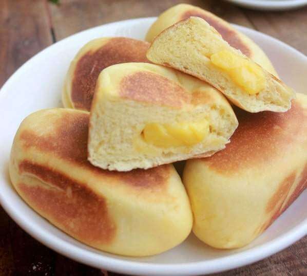 Cách làm bánh mì nhân custard