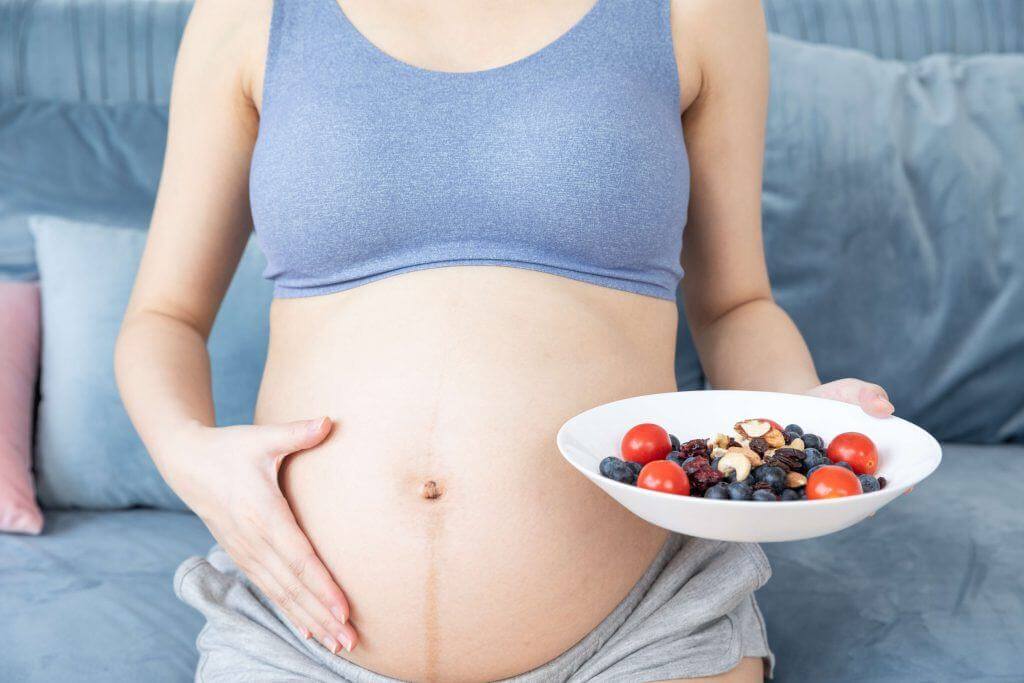 ăn uống khi mang thai
