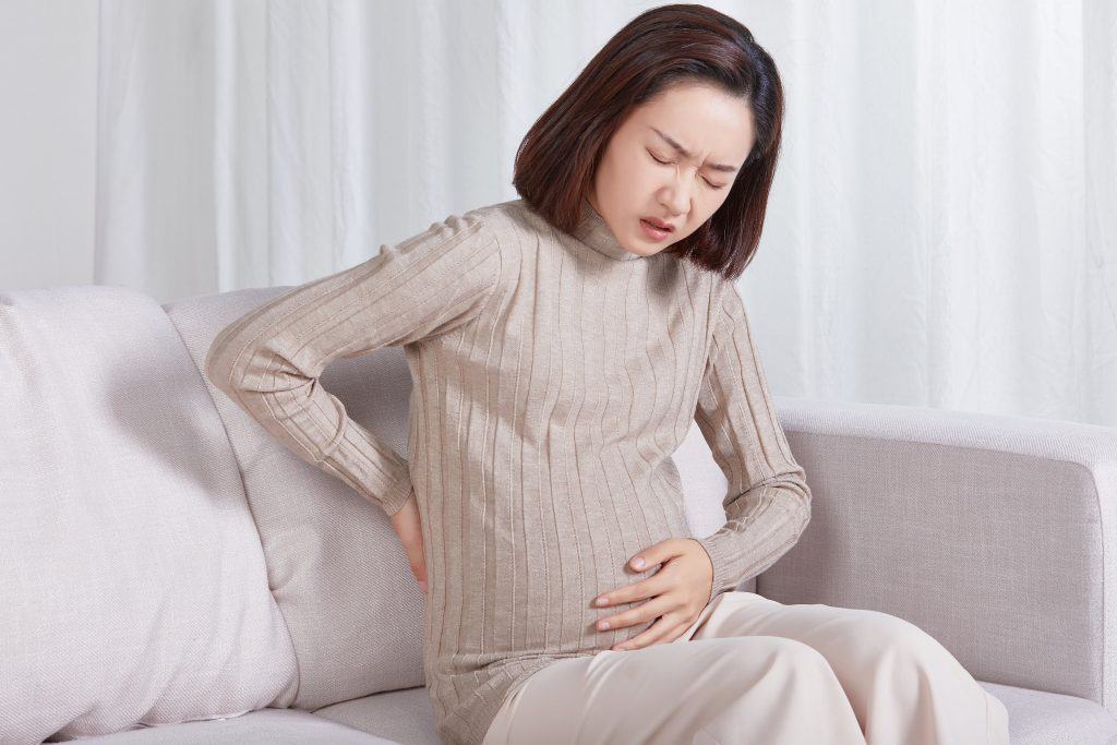 bầu bị stress