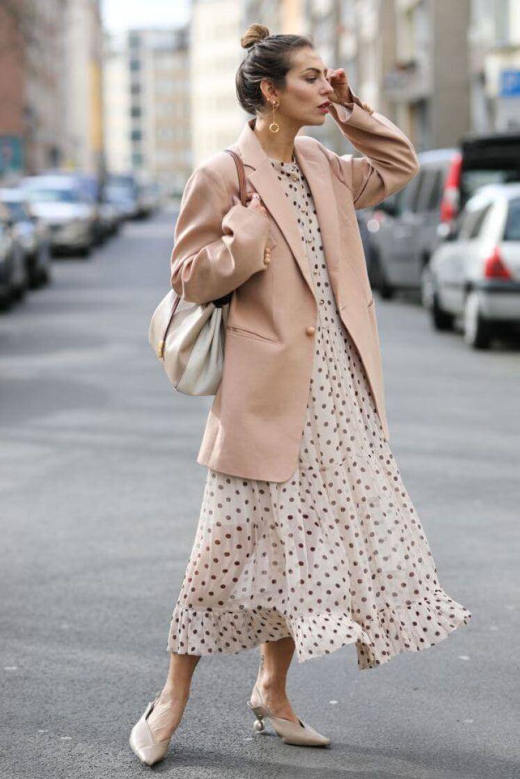 thời trang pastel blazer