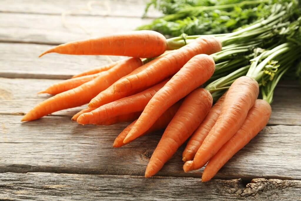cà rốt giàu chất xơ