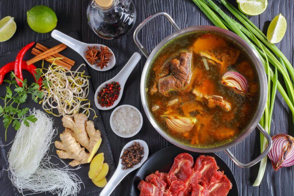 cách nấu lẩu bò