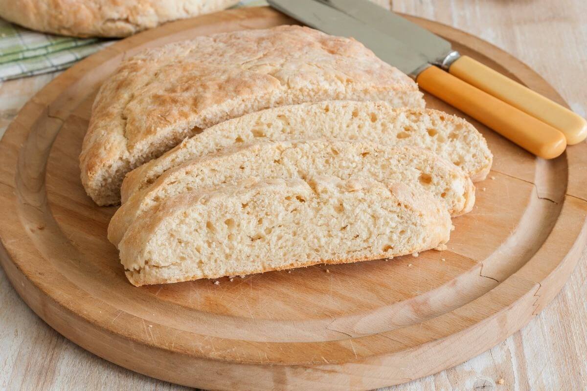 bánh mì không men
