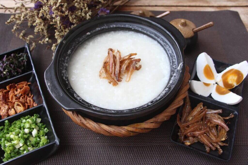 cách nấu cháo trắng
