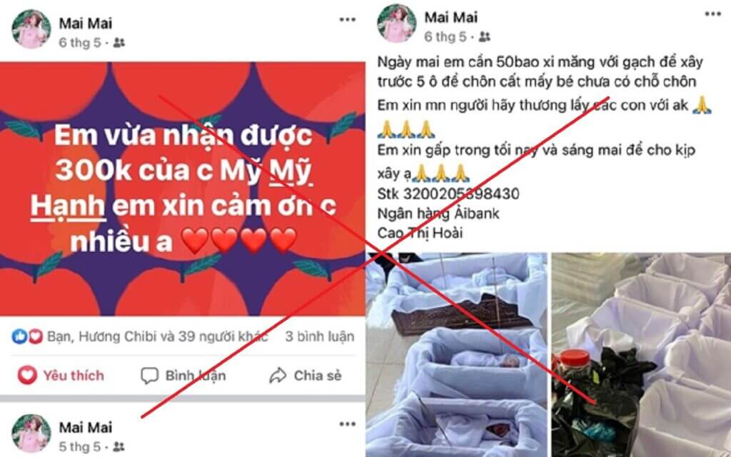 kêu gọi từ thiện qua mạng