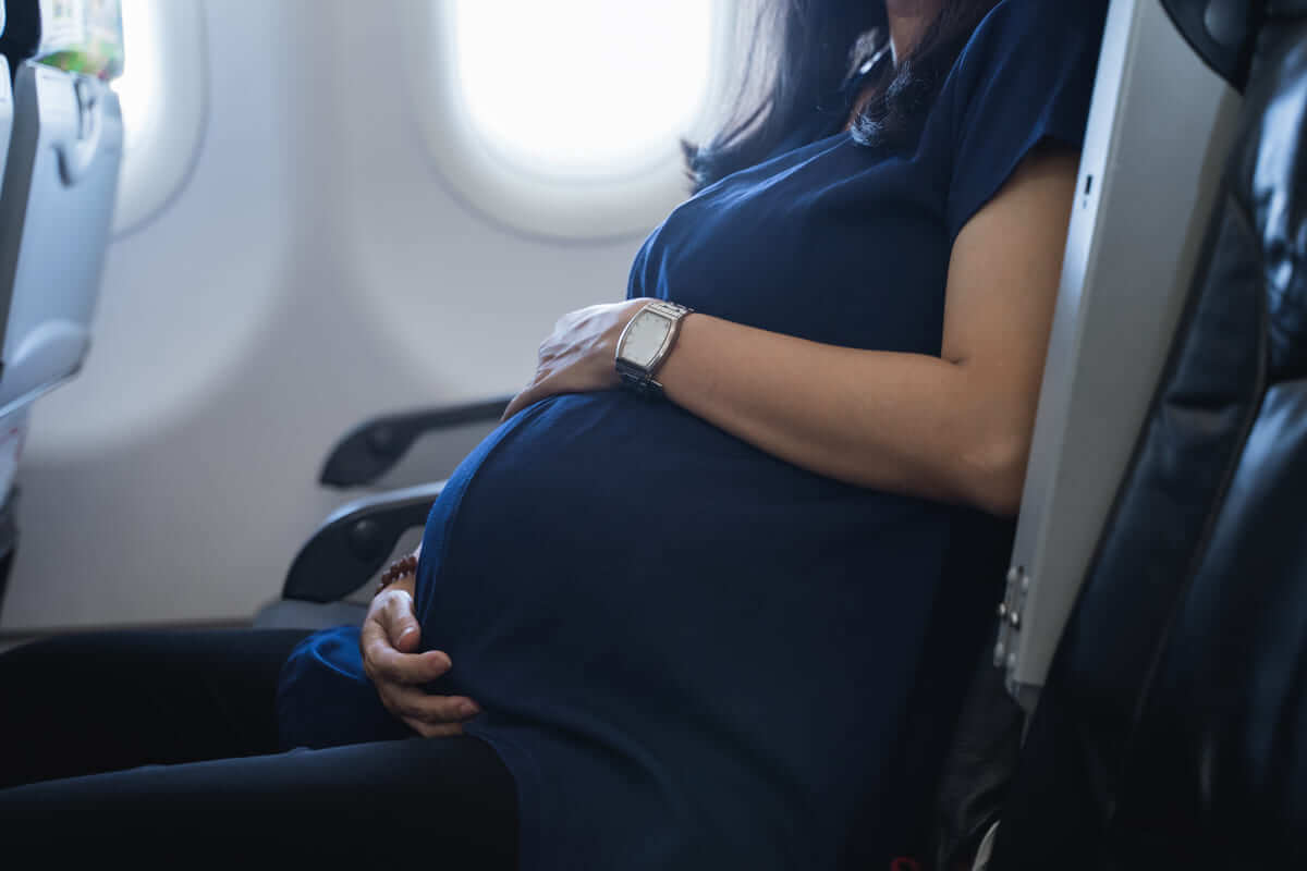 đi máy bay khi mang thai ở tuần 36
