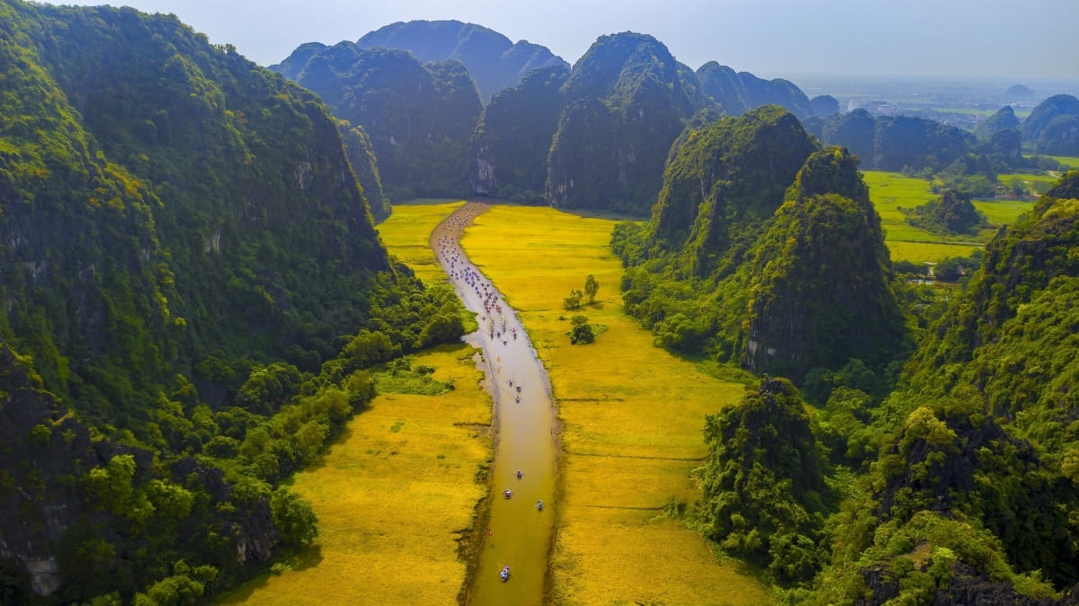 Bản đồ du lịch Việt Nam tháng 5