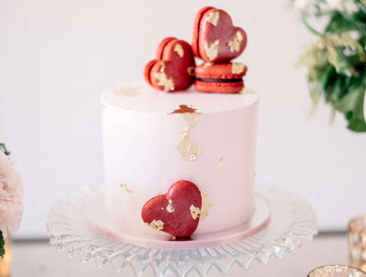 20+ ý tưởng trang trí bánh kem Valentine cực ngọt ngào cho người thương 18