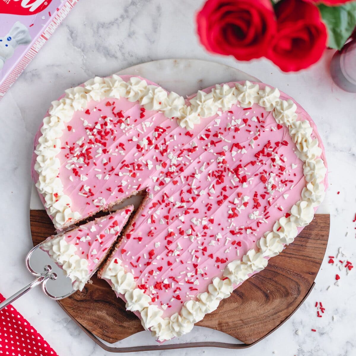 20+ ý tưởng trang trí bánh kem Valentine cực ngọt ngào cho người thương 26