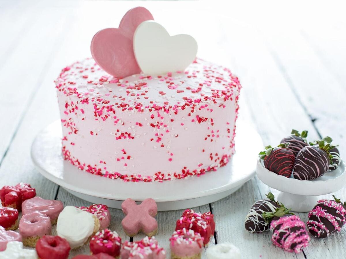 20+ ý tưởng trang trí bánh kem Valentine cực ngọt ngào cho người thương 32