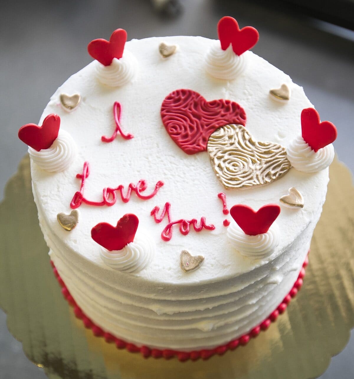 20+ ý tưởng trang trí bánh kem Valentine cực ngọt ngào cho người thương 20