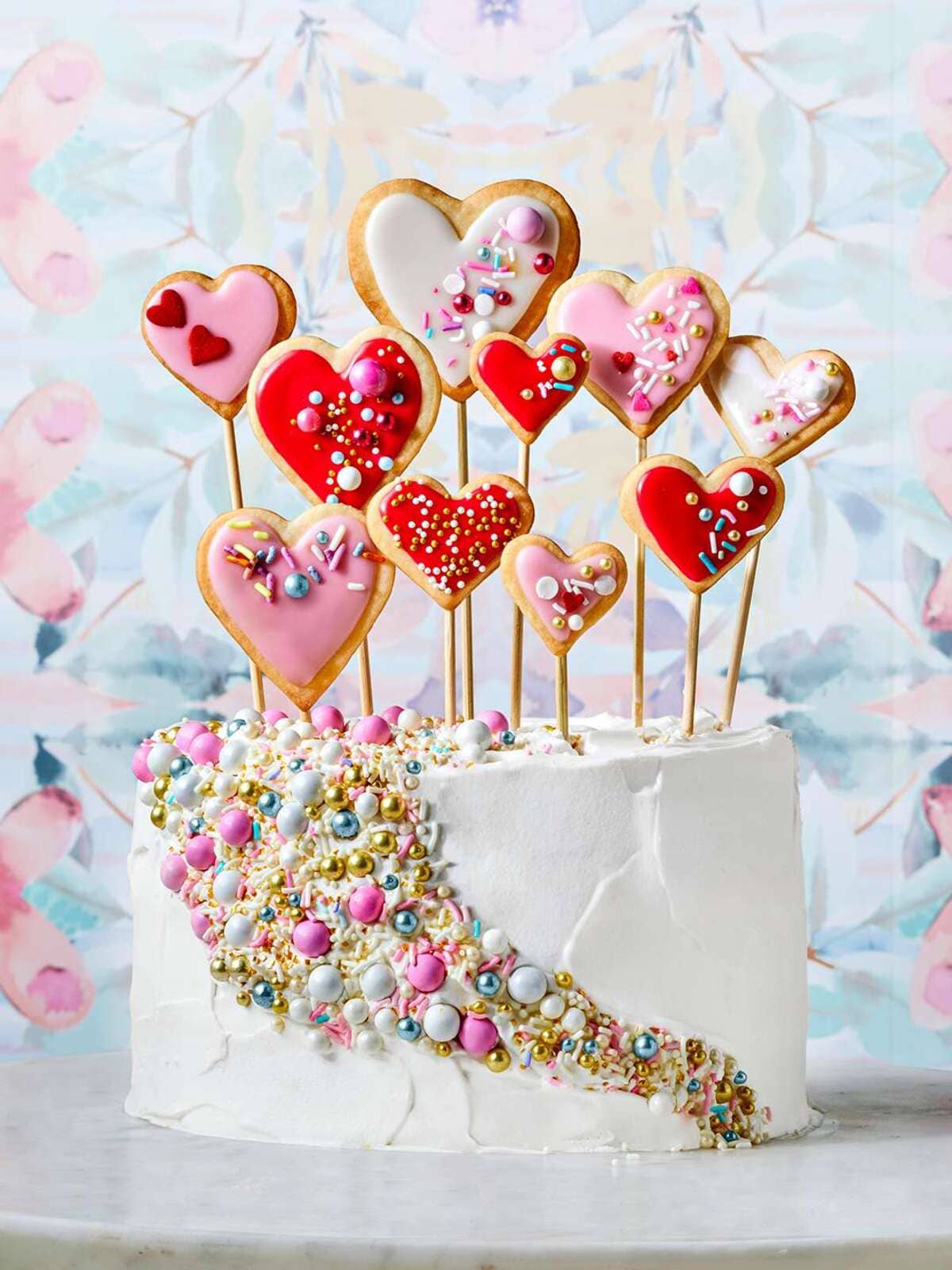 20+ ý tưởng trang trí bánh kem Valentine cực ngọt ngào cho người thương 22