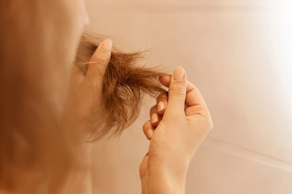 chăm sóc tóc hư tổn