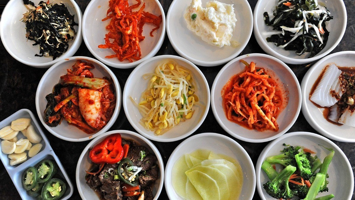 các món ăn Hàn Quốc là Panchan