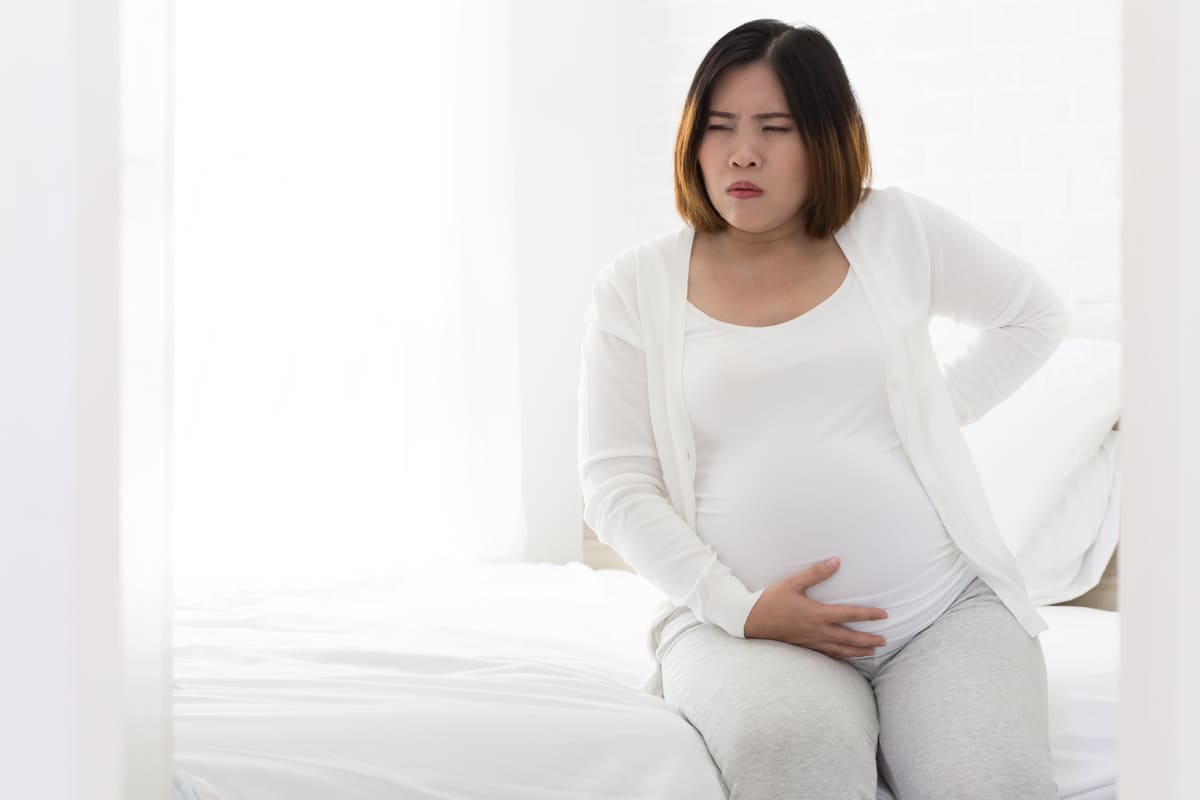 đau bụng khi mang thai có nguy hiểm không