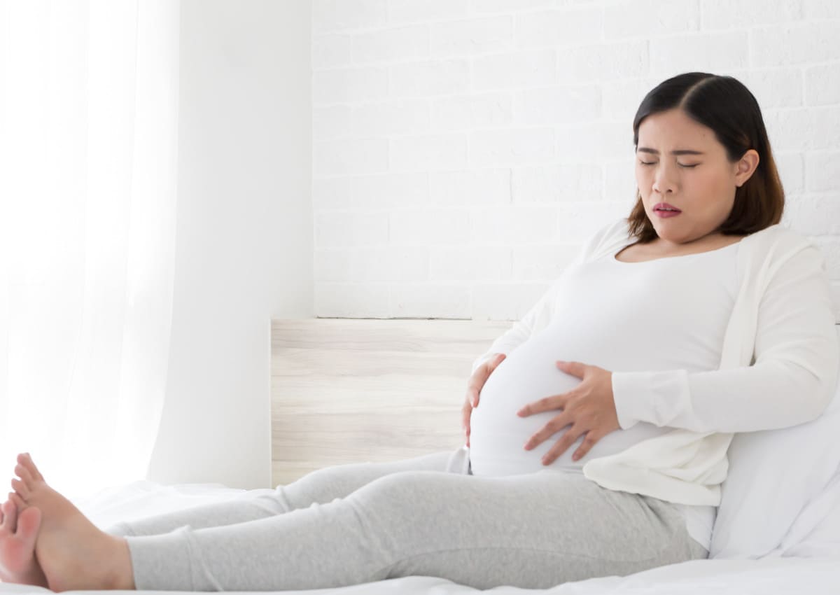 Nguyên nhân lành tính gây đau bụng khi mang thai