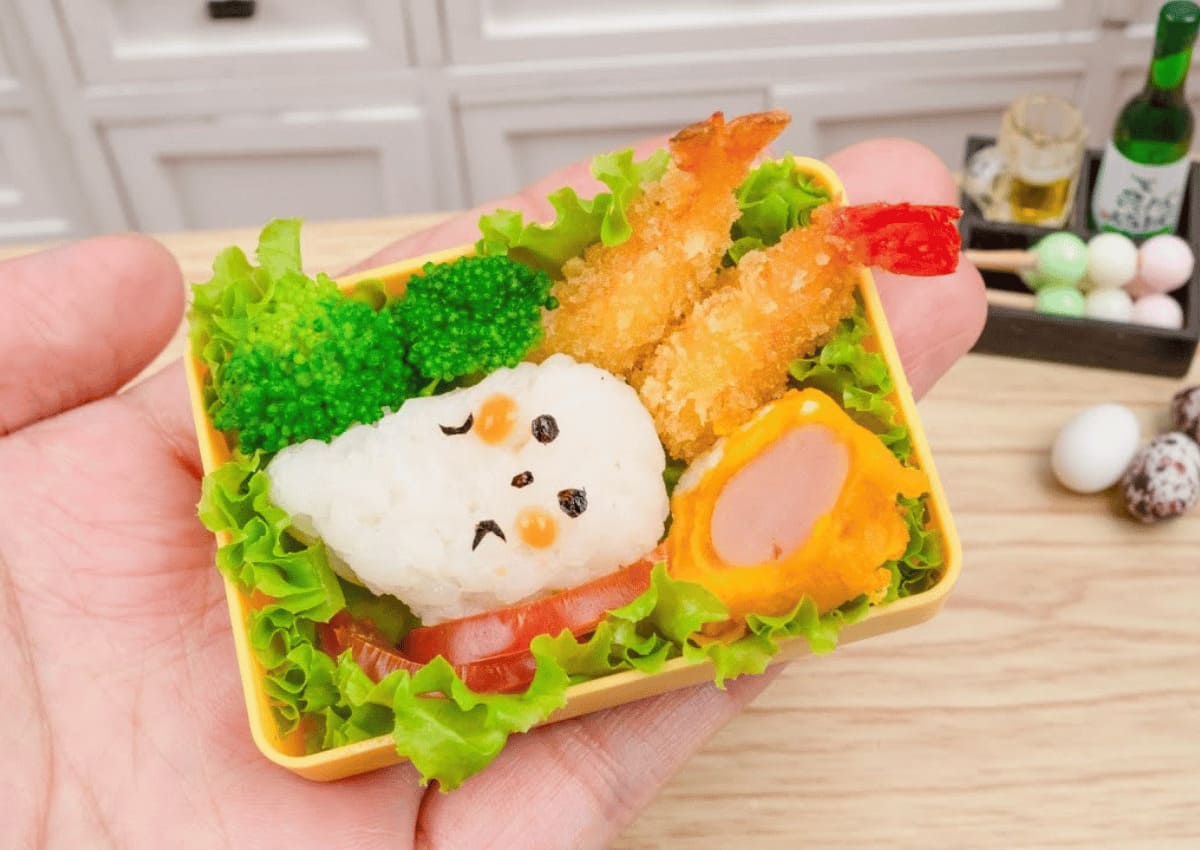 CÁCH LÀM CƠM BENTO CHO BÉ