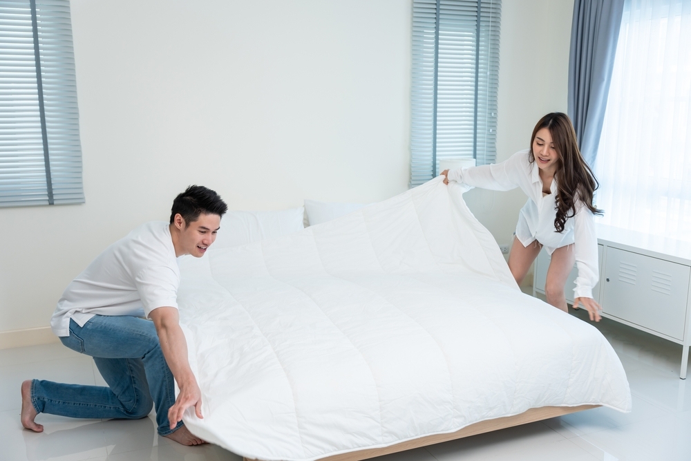 mẹo dân gian nhanh có thai​ là chú trọng đến vị trí giường ngủ