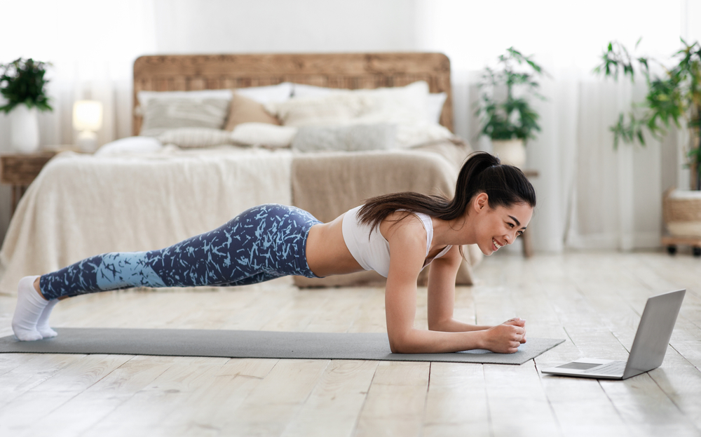 tập thể dục giảm cân là bài tập Plank