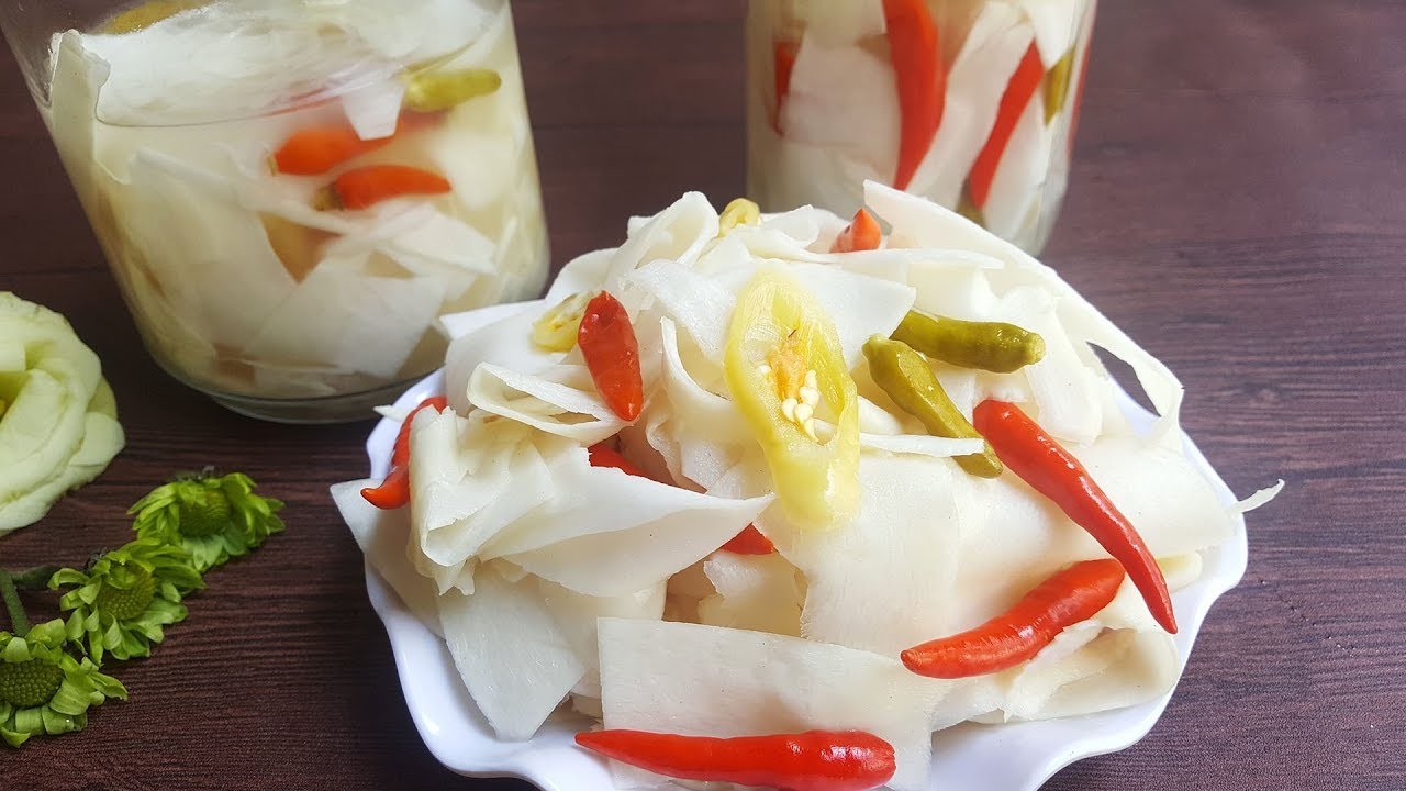 cách làm măng chua​