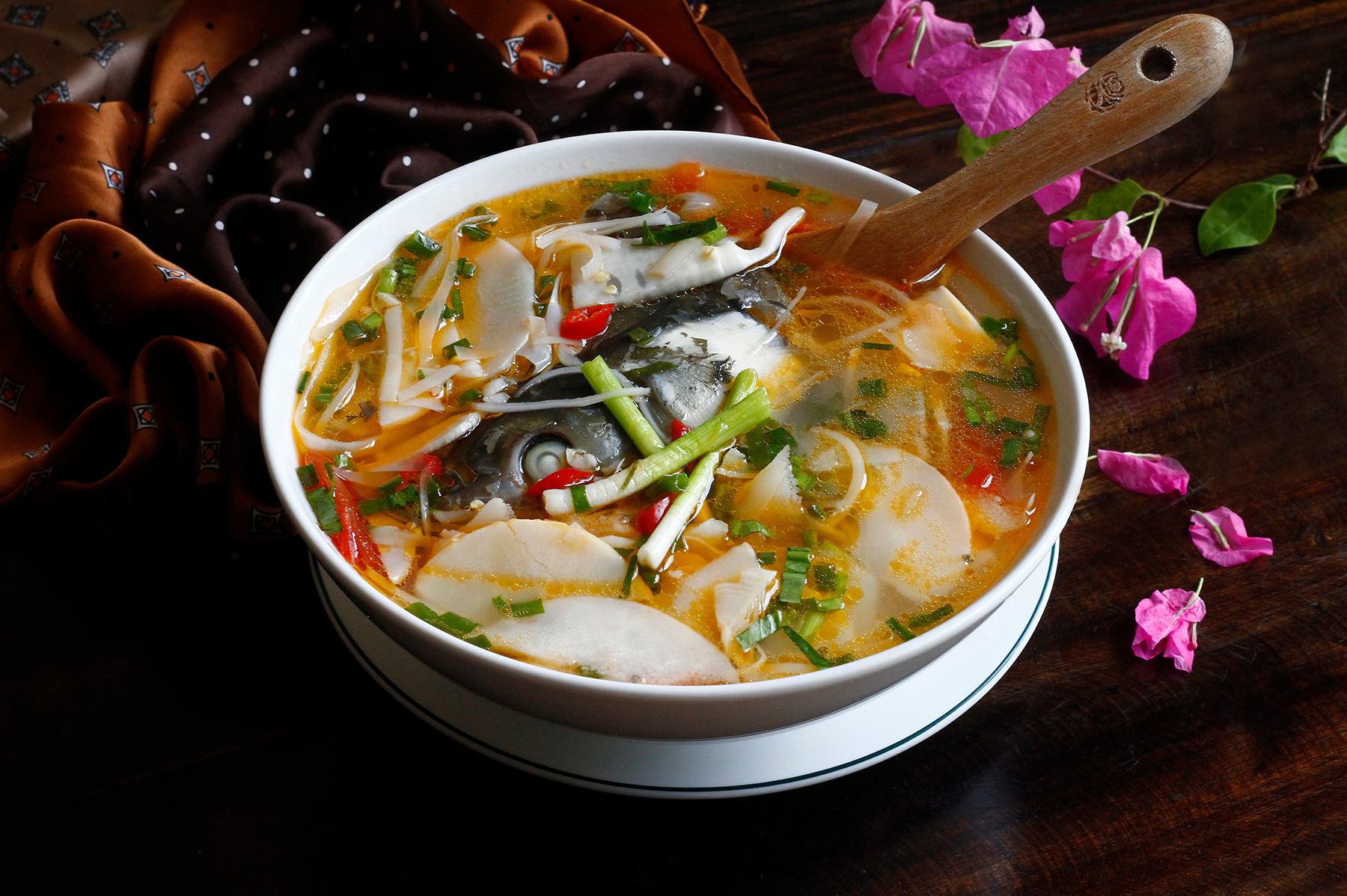 cách làm măng chua​ và canh cá nấu măng chua