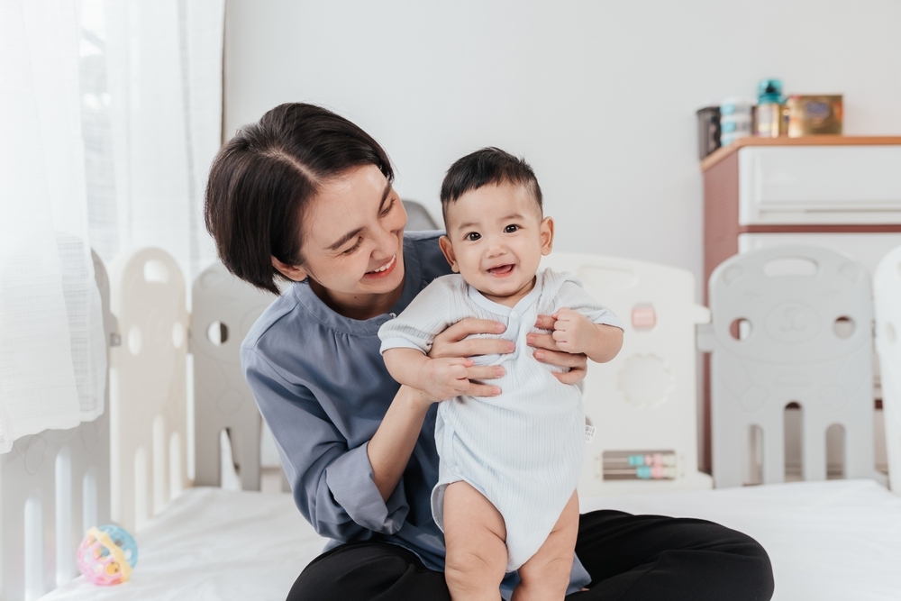 Tìm niềm vui trong từng khoảnh khắc nhỏ khi lần đầu làm mẹ​