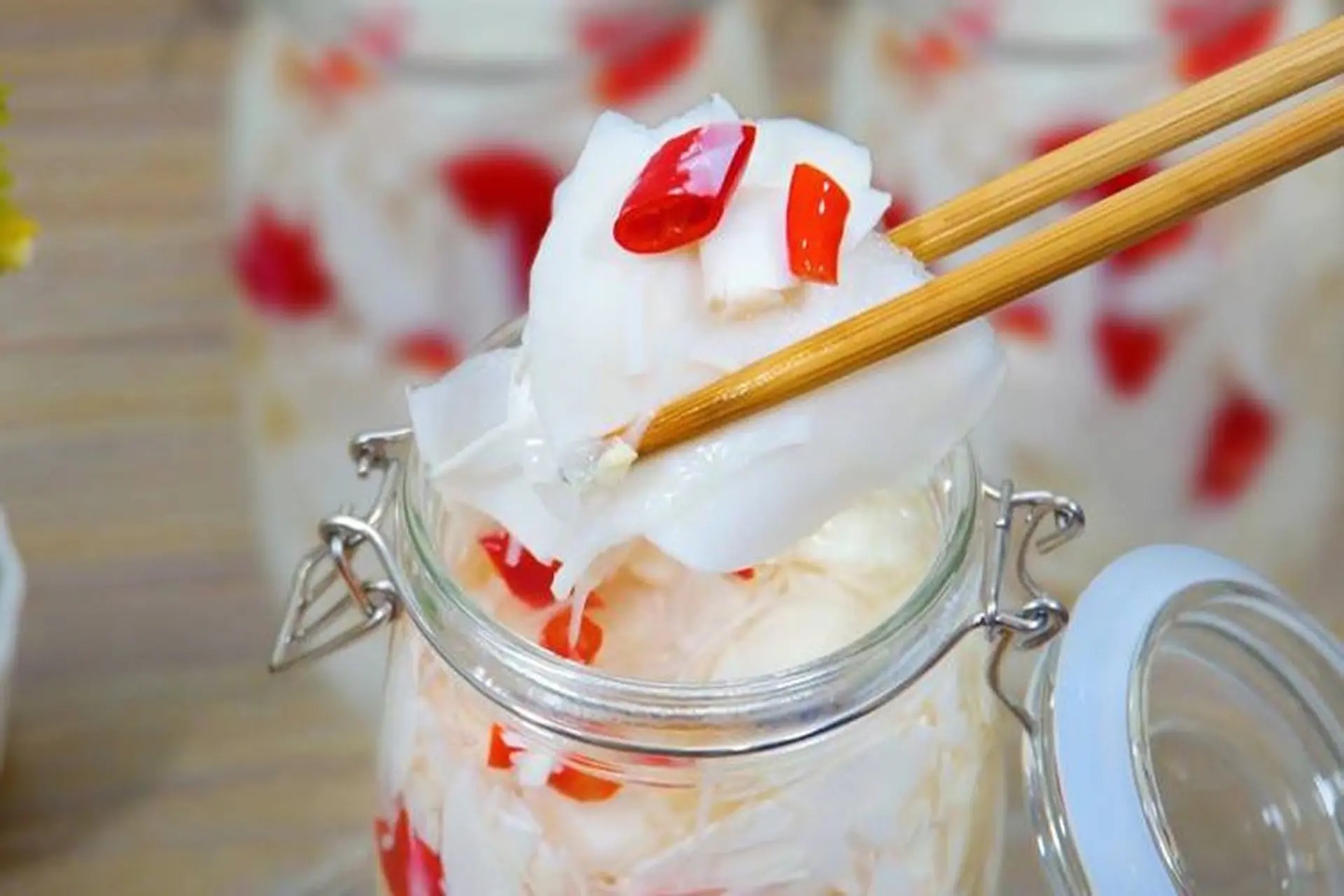 cách làm măng ớt​ đơn giản