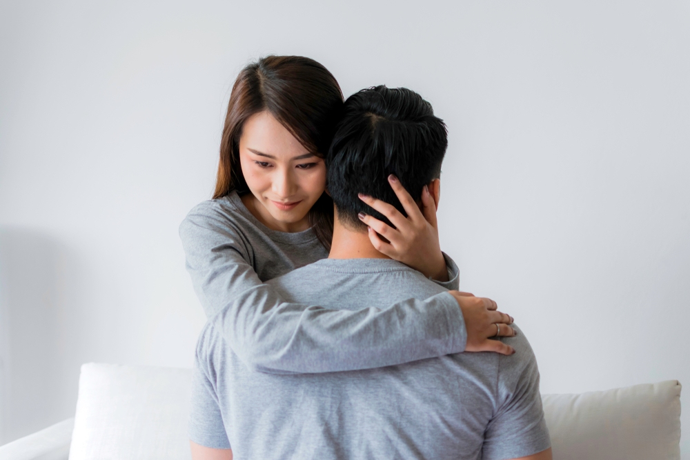một người đàn ông yếu đuối