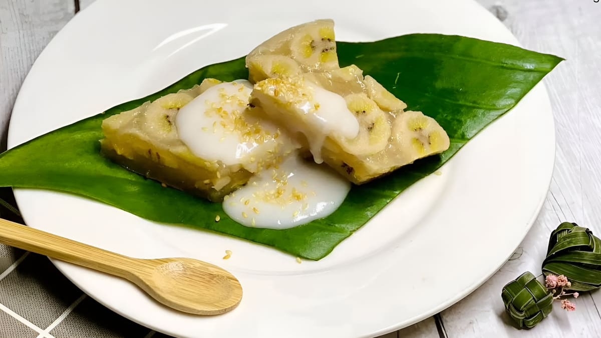 cách làm bánh chuối hấp​