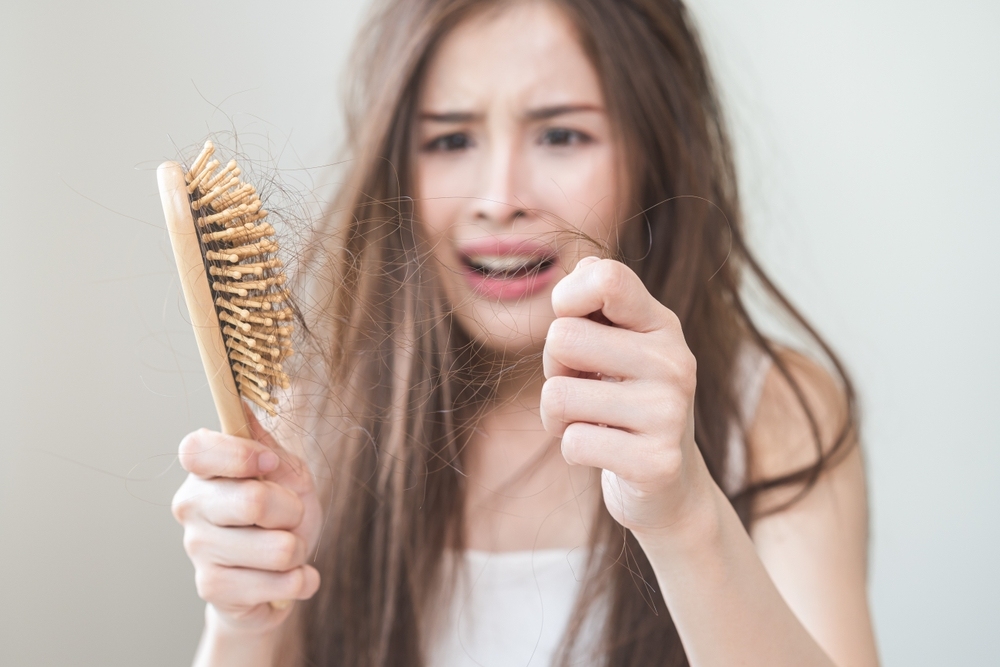 tóc rụng nhiều