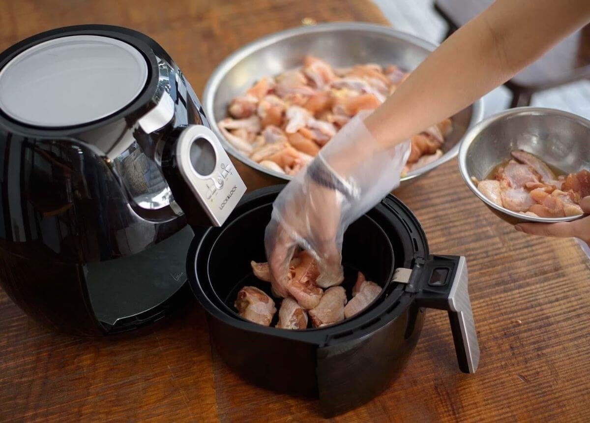 món cơm gia đình nấu từ nồi chiên không dầu món cơm gia đình từ nồi chiên không dầu