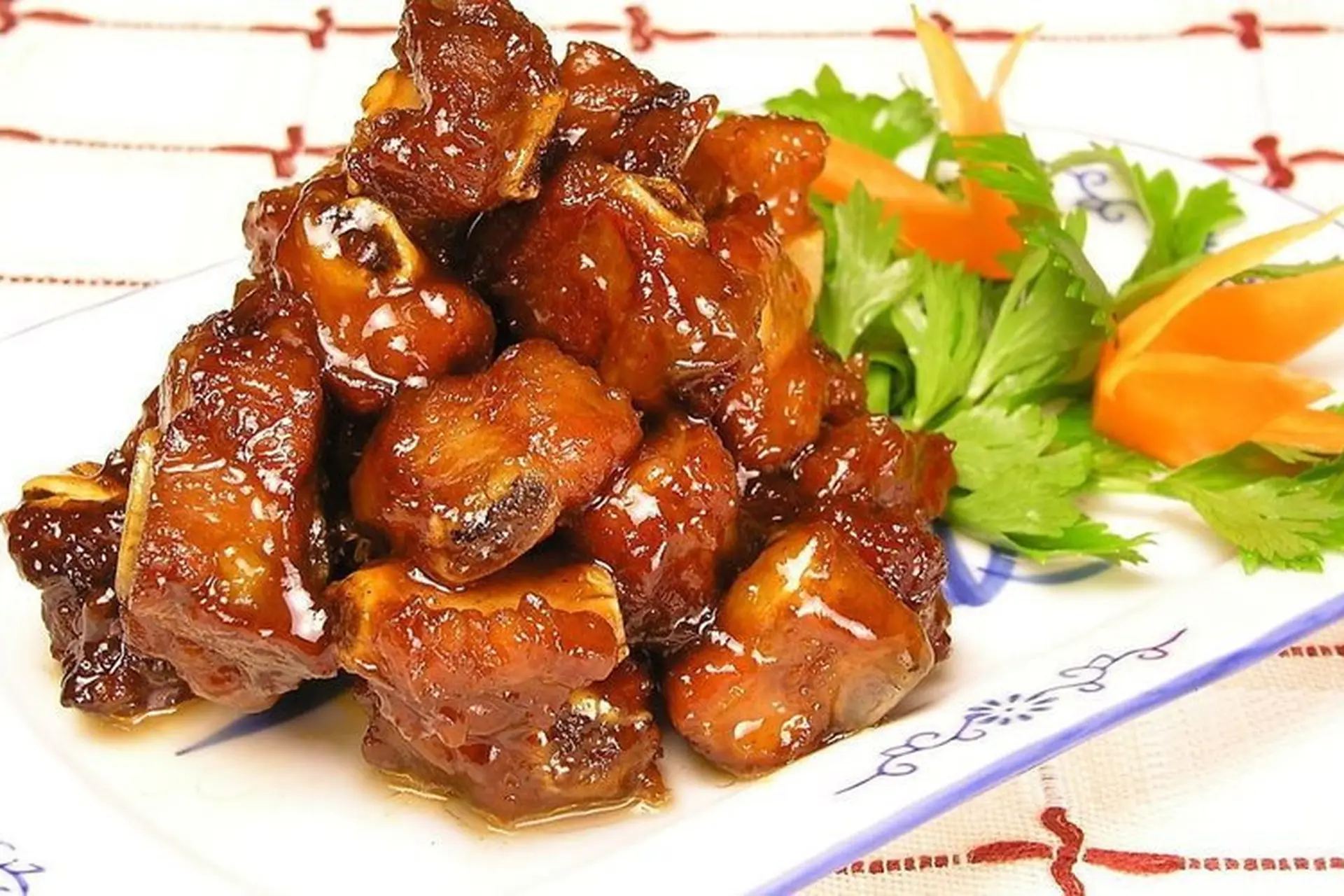 cách làm sườn rim nước mắm