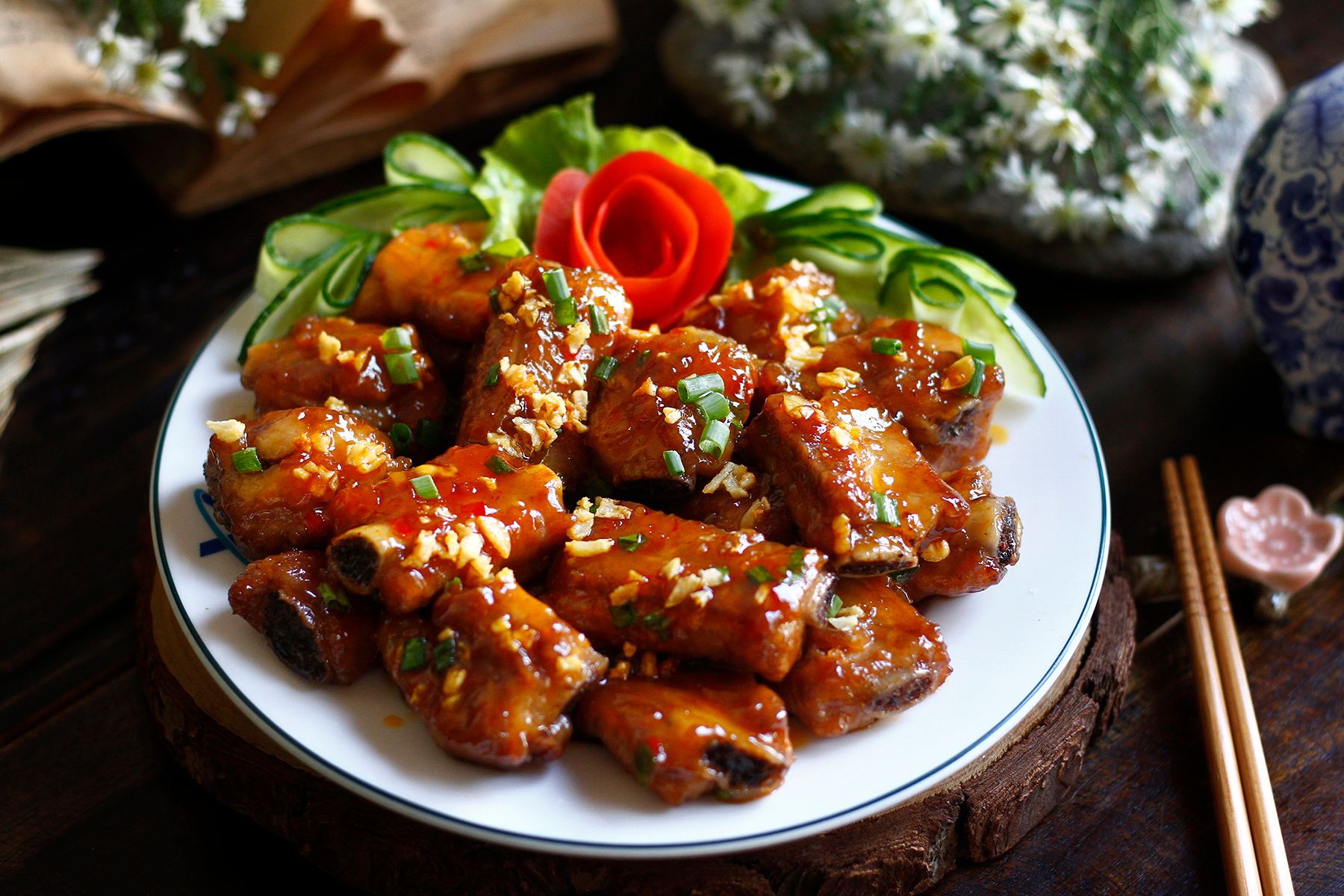 cách làm sườn rim nước mắm đơn giản tại nhà cách làm sườn rim nước mắm đơn giản