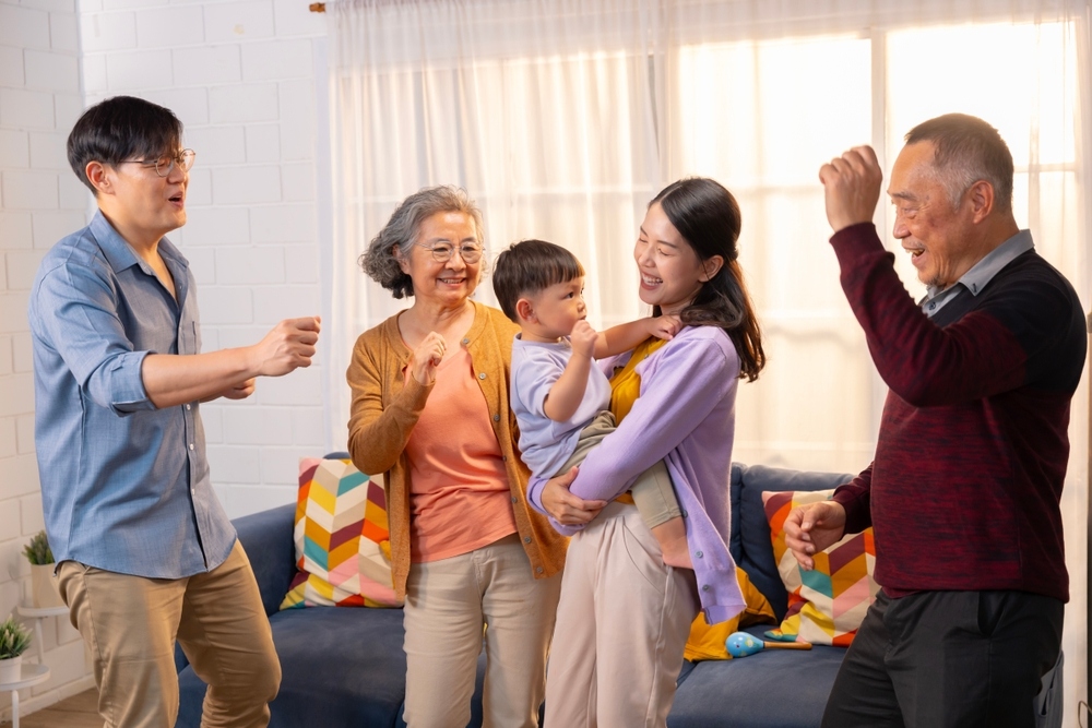 niềm vui gia đình