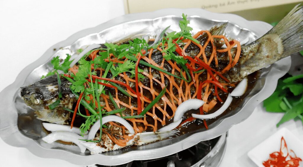 cách làm cá chưng tương