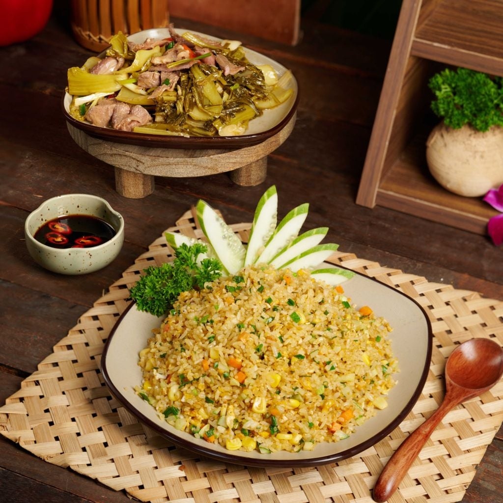 cách làm cơm rang dưa bò đơn giản cách làm cơm rang dưa bò ngon tại nhà