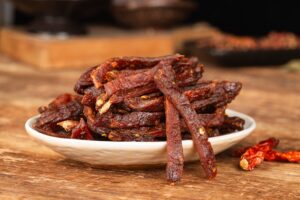 Khô bò cách làm khô bò bằng nồi chiên không dầu