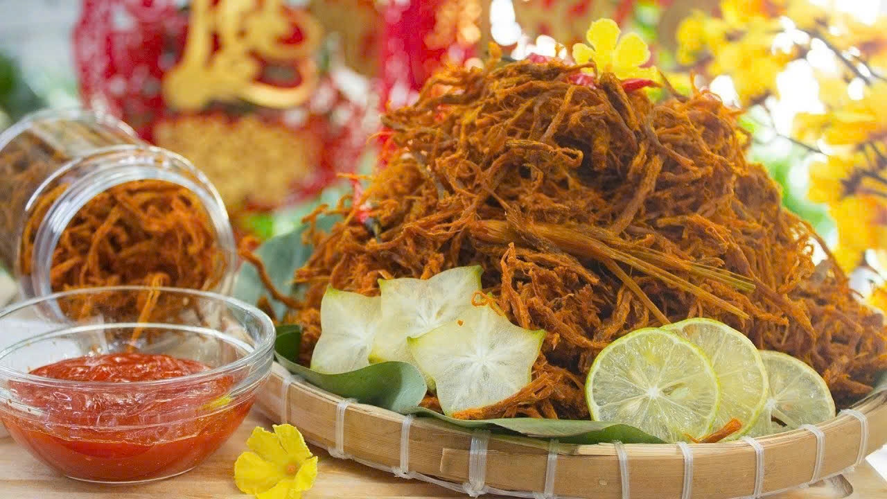 cách làm thịt bò khô sợi tại nhà